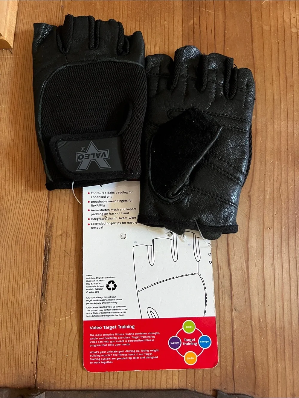Women's Competition Black Half-Finger Weightlifting Gloves - Small